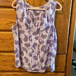Stitch Fix sleeveless blouse size XL